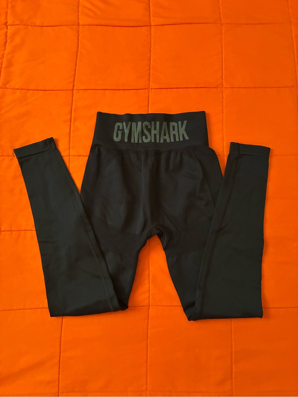 GymShark Leggings Women Small Black Athletic Gym & Running Workout Training